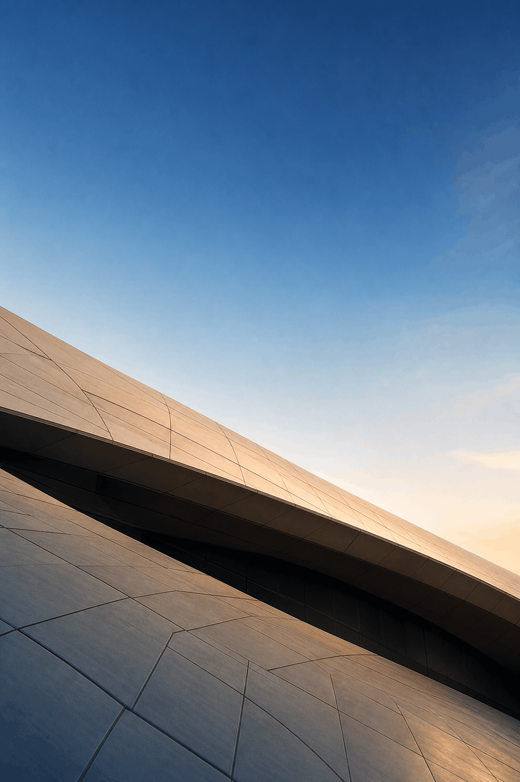 Contemporary architectural interior